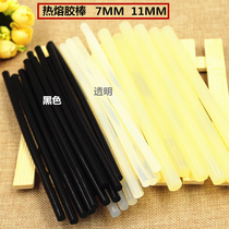Eco-Friendly Black White Transparent High Viscosity Hot Melt Glue Rod Gun