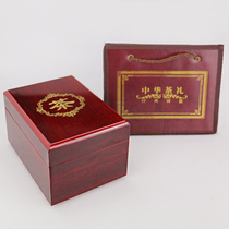  Large tea can gift box tin can wooden box Gift wooden box Boutique wooden box High-end gift box packaging box