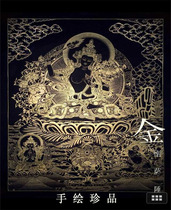 Nepal Pure Hand-painted Vajrayana Thangka Hanging Painting Decorative Painting Hand-painted Treasures