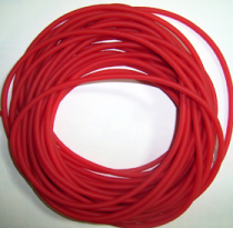 4mm solid rubber band rubber strip (2 meters)