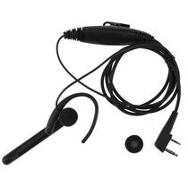 2 Pin Ear Bar Earpiece Mic PTT Headset with PTT button mic m