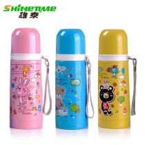 Xiongtai thermos cup cartoon pig pig man and woman student water Cup portable sports kettle childrens Cup