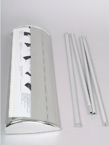 Wide-seater plastic steel easy-to-pull Bao aggravated stable wedding hotel shopping mall display screen