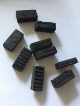  Aluminum alloy door and window glass installation pad Rubber pad Glass pad Soft plastic pad