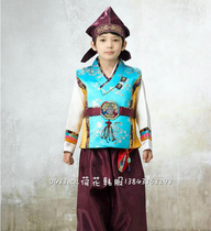 Korean original imported male baby traditional Hanbok stage performance boy Hanbok spot H-E01601