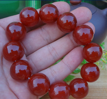 Sichuan Liangshan South Red Agate Brazilian Agate Bracelet 18 Centiscale Beads