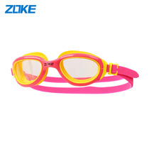  Zoke Zhouke Childrens flat goggles waterproof and anti-fog fashion high-definition childrens and childrens universal swimming glasses