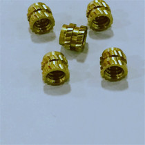 Factory direct sales M3*3 7*4 5 Environmental protection copper nut Hot melt anilox I-shaped embedded copper insert Copper insert