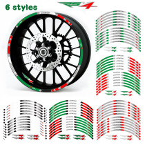 Hot sale motorcycle wheel stickers Apulia aprilia RSV4 steel rims patch wheels 17 inch wheels