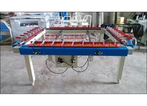 Mechanical pneumatic lifting net machine Stretch net machine Screen printing equipment Foshan Jinchun