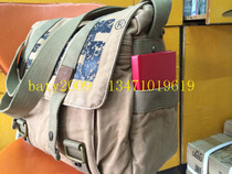  Geological bag Canvas shoulder oblique backpack