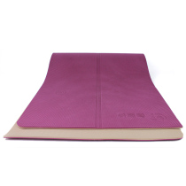 GR non-slip TPE yoga mat two-color lengthy pad fitness Sports Local tyrant mat