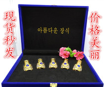 Upscale Textured embroidered packaging box Color customized packaging box Fragrance cover box upscale suede cloth color cover box spot