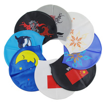 High-quality silicone swimming cap Jiejia waterproof swimming cap printing eight optional non-strangling head suitable for durability