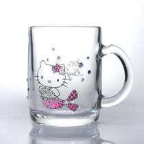 Hello Kitty Japanese Made Swarovski Mermaid Kitty Mug Powder
