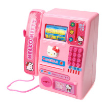 (Hello Kitty) Katie cats home wine toy Kitty public telephone