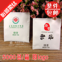 Guesthouse Tea set for hotel Disposable Bag Bubble Tea Bag Hotel room Supplies Green tea Custom special price