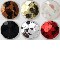 8 and 10mm sequin dance dress Wedding Dress Belly Leather Dance Accessories Beads shoes Cosmetic Accessories Middle Pore Flatsheet