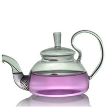 New special price Heat-resistant glass Kung Fu tea set Exquisite small capacity hanging spring flower tea pot Office high handle pot