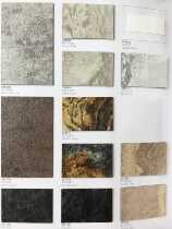 Fumeijia with stone decorative refractory board veneer paint-free finish