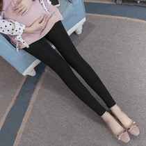 Pregnant women leggings spring and autumn clothes Korean version of belly pants pencil small feet elastic leggings tide mother pregnant women trousers autumn wear