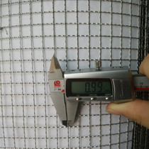 Authentic 304 stainless steel crimped screen 1mm thick corrosion-resistant mesh filter corrugated net protective net fence