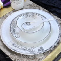 Hotel Tableware Swing Table Ceramic Hotel Guesthouse Restaurant Home Supplies Suit Western Buffalo Steak Tray