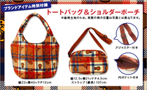  Japanese magazine appendix ape tide brand space cotton shopping bag messenger bag two-piece set