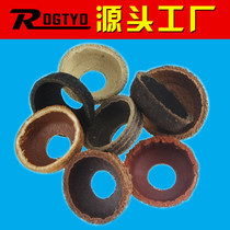 Inflator High Pressure Leather Bowl Old Style Inflator Piston Leather Bowl Rubber Ring Inflator Accessories Riding Equipment