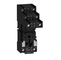 Schneider original RXZE2S114M split base 4CO Press frame base for RXM 4