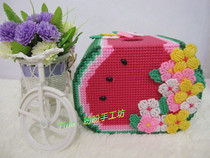 Solid-embroidered paper towel box Living room Watermelon Pumping Paper FINISHED PRODUCT PRESALE