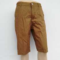 Rice grain all-cotton men casual shorts 60% pants imperfections can be parent-child fün shorts