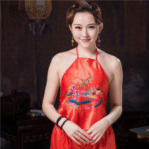 Ladies adult embroidered bellyband set sexy style fun classical wedding ethnic style gift lure underwear