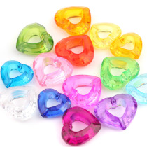 Loving Pearl Hollow Acrylic Loose Beads Diy handmade Beads Door Curtain accessories 3 * 3 3cm