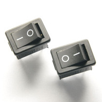 Ship Switch 15 * 20mm Black 3 Pot 2 Power Switch 6A 250V Switch KCD1-101