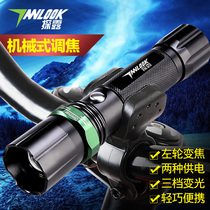 Exploring Night Riding Bike Light Q5 Front Light Charging Floodlight Flashlights Mountain Night Riding Bike Accessories Riding Equipment