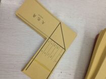 High-grade kraft paper accounting voucher package corner bookkeeping voucher cover large bag 50 sheets per pack