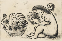 YC443 (France) Chagall Chagall Sketch Line Draft Monochrome High Definition Picture Gallery Collection