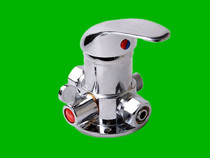 Solar aluminum-plastic mixing valve