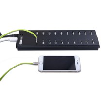 Sipley multi-port USB splitter Apple Android phone group control HUB 20-port charging HUB with power supply