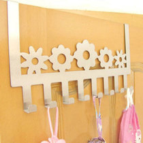 Stainless steel door hook Door back hook No trace nail-free door back hanger Door back hook Hanging hook Door hook connecting hook