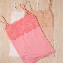 Summer modeir lace harness vest adjustable in a line of collar with a waistcoat for the undershirt