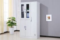 Three-flower filing cabinet five doors more wardrobe sheet metal locker with lock office cabinet file information cabinet