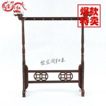 Solid wood carving pen hanging craft ornaments gift brush hanger mahogany home car accessories jade pendant