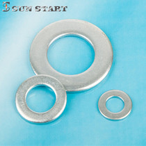 Carbon steel flat gasket carbon steel flat gasket flat gasket plated with blue and white zinc DIN125 M3 ~ M30