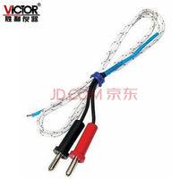 Victory instrument general accessories TP01 Banana type 250℃temperature probe Thermocouple multimeter temperature probe