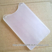 Bus Card Card Hard and transparent students Access control Traffic metro Bus card protective sleeve Key button Deduction Meal Card