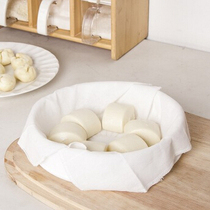 Creative home kitchen supplies pure cotton yarn steamed cage cloth non-stick steamed dumplings breathable cage cloth steamed buns steamed buns for steamed buns