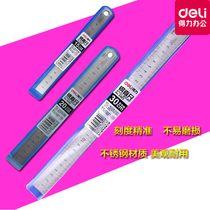 Small steel ruler woodworking thickened stainless steel ruler 30cm 20cm 15cm steel plate ruler ruler scale metal