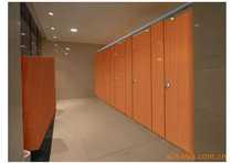  Wholesale bathroom partition Bathroom partition Public toilet partition door free measurement and installation of moisture-proof board